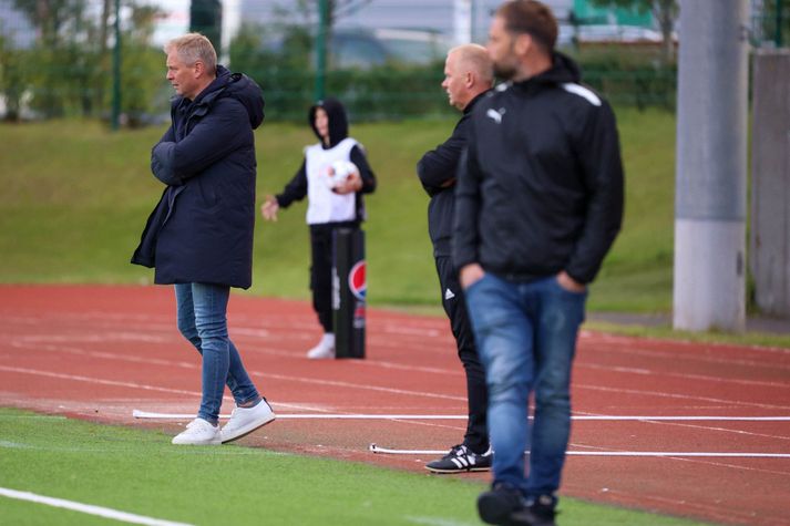 Óskar Hrafn Þorvaldsson hrósaði leikmönnum fyrir frammistöðu sína í leiknum. 