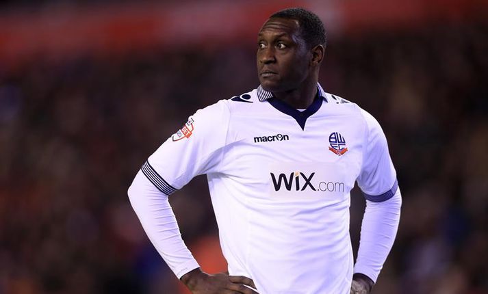 Emile Heskey í leik með Bolton.