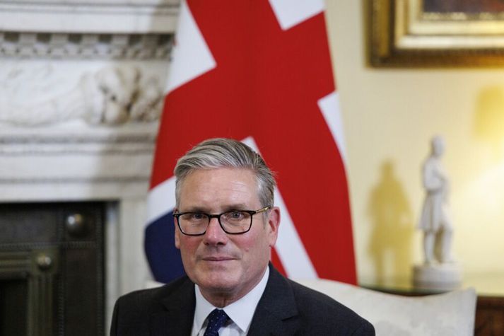Búist er við því að Starmer tilkynni um viðurkenningu á ríki Palestínu síðar í dag. 