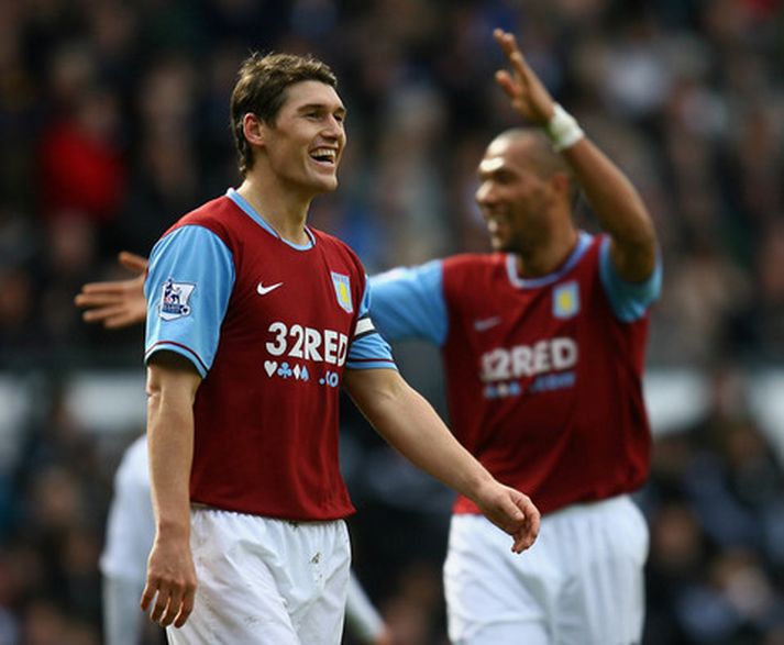 Gareth Barry, leikmaður Aston Villa.