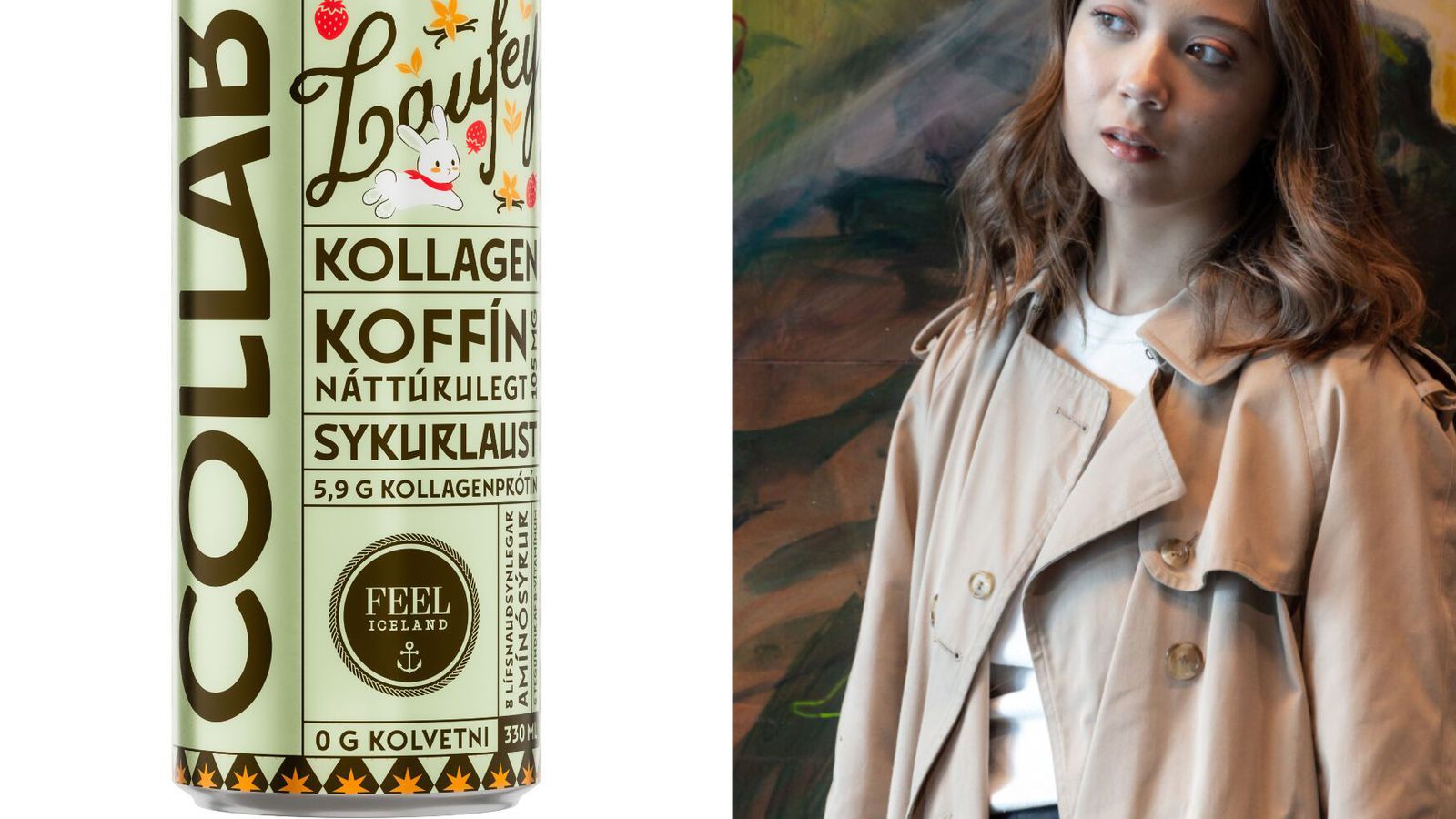 Lauf­ey og Collab í eina sæng