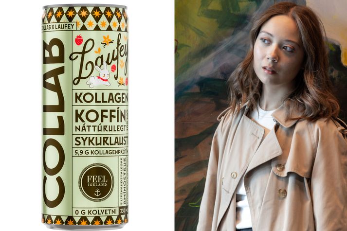Laufey Lín er nýjasti samstarfsaðili orkudrykksins Collab.