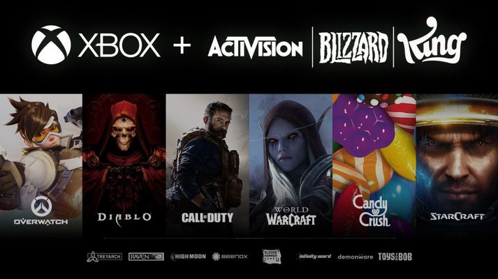 Activision Blizzard á fjölmarga vinsæla tölvuleikjaheima.