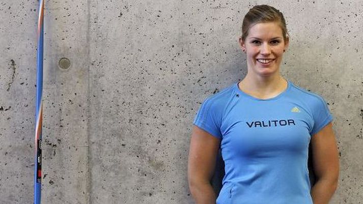 Ásdís Hjálmsdóttir er á fullu að byggja sig upp fyrir komandi tímabil þar sem hápunkturinn verða Ólympíuleikarnir í London. 