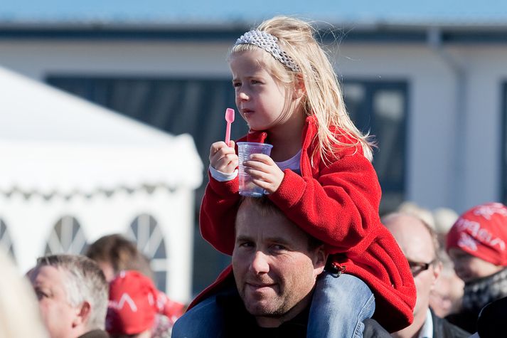 Ísdagurinn í fyrra var vel heppnaður og enginn fór íssvangur heim