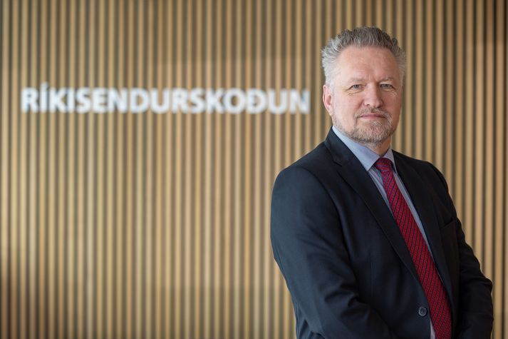 Guðmundur Björgvin Helgason er ríkisendurskoðandi og ber ábyrgð á skýrslu embættisins um sölu ríkisins á hlut í Íslandbanka.