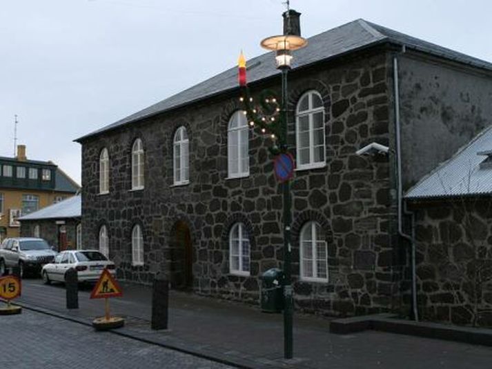 Maðurinn er í Hegningarhúsinu við Skólavörðustíg.
