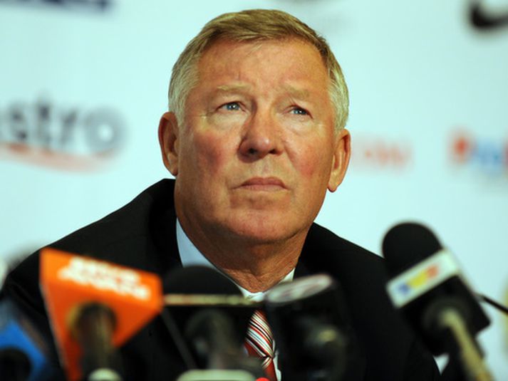 Alex Ferguson, stjóri Manchester United.