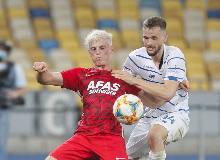 Albert Guðmundsson og félagar í AZ Alkmaar eru komnir á blað í hollensku úrvalsdeildinni.