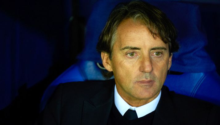 Roberto Mancini, knattspyrnustjóri Manchester City.