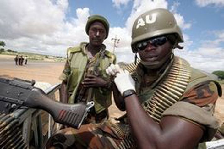 Um sjö þúsund hermenn frá Afríkubandalaginu eru í Darfur.