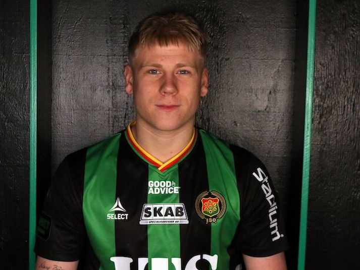 Róbert Frosti Þorkelsson var á skotskónum fyrir GAIS í dag.