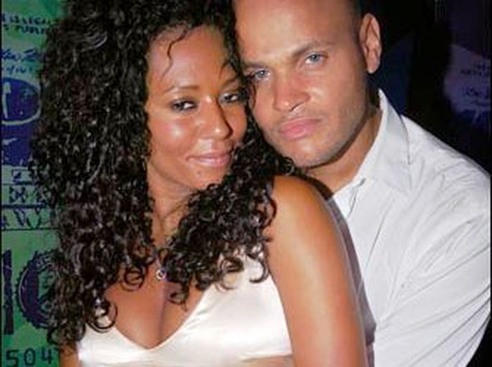 Mel B og eiginmaður hennar Stephen Belafonte.