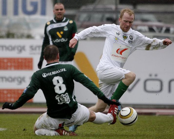 Bjarki Baldvinsson var magnaður í liði Völsungs í kvöld.