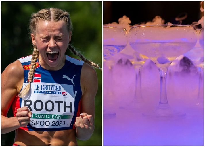 Norska afrekskonan Andrea Rooth vill ekki taka neina áhættu þegar kemur að því að drekka áfengi.