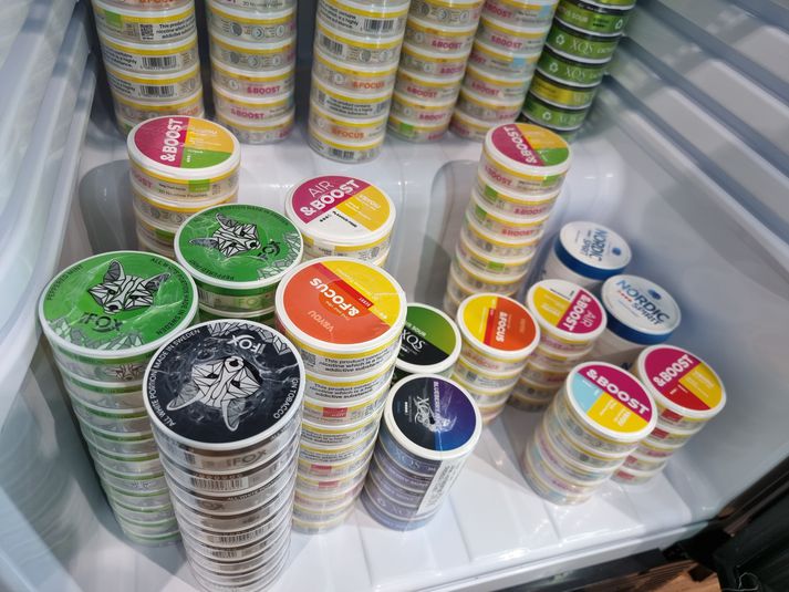 Þeim sem selja nikótínpúða hefur fjölgað hratt. 