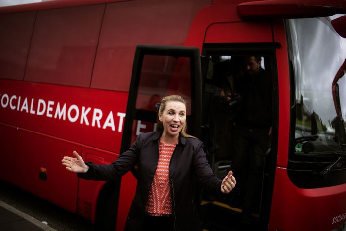 Mette Frederiksen er leiðtogi danskra Jafnaðarmanna.