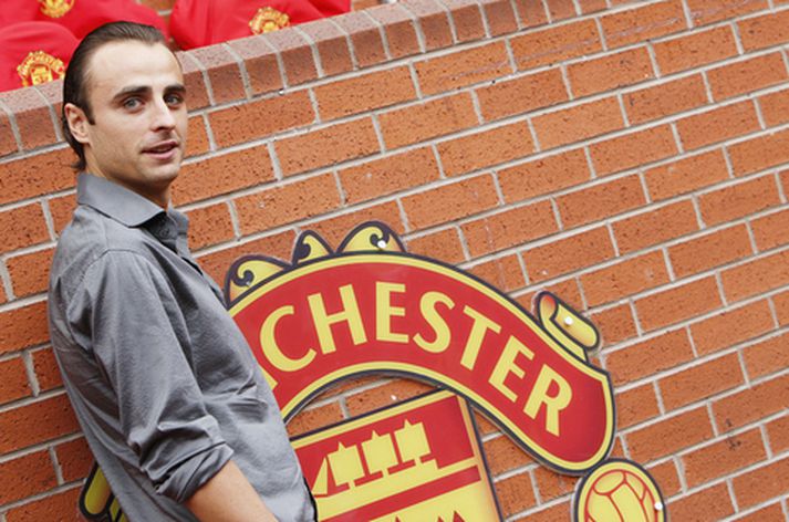 Berbatov eftir að kom til Manchester United.
