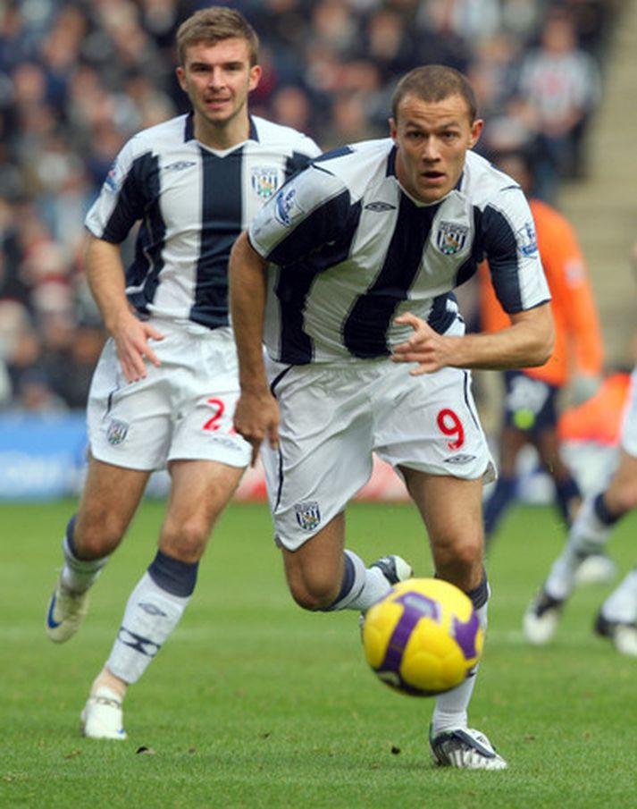 Roman Bednar var hetja West Brom í dag.