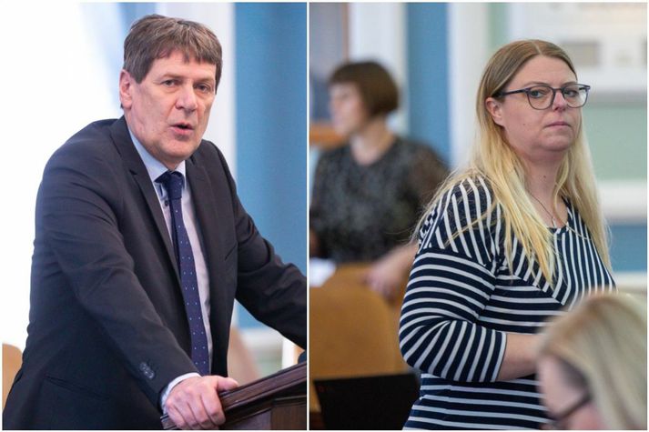 Brynjar segir algjörlega galið að vilja kenna Sjálfstæðisflokknum um fylgishrun, Jódís geti bara kennt sjálfri sér og Vinstri grænum um það.