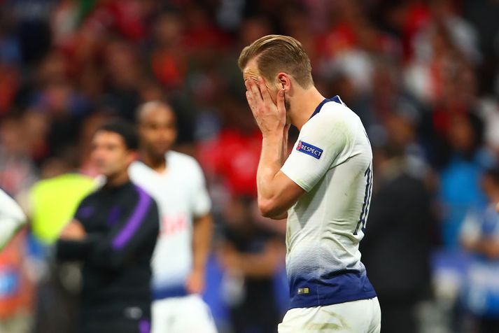 Kane átti ekki góðan dag í framlínu Tottenham í gærkvöld