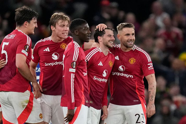 Manchester United er komið í úrslitaleik Evrópudeildarinnar en mætir þar Tottenham. Annað þessara liða kemst í Meistaradeildina á næstu leiktíð en hitt fer ekki í neina Evrópukeppni.