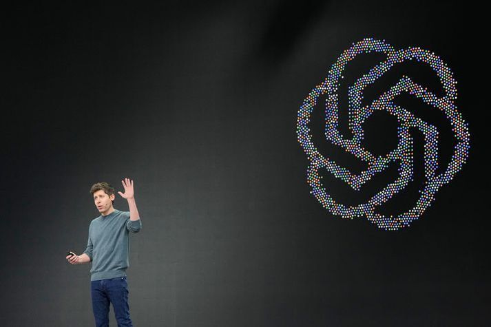 Sam Altman er forstjóri OpenAI sem á og rekur ChatGPT.
