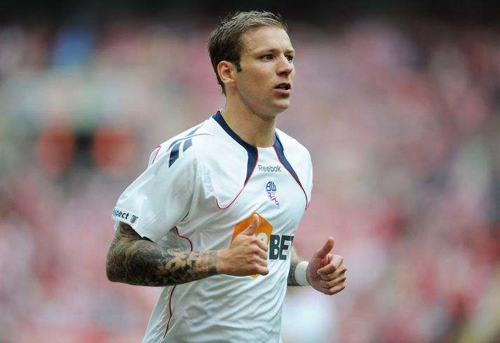 Grétar Rafn í leik með Bolton