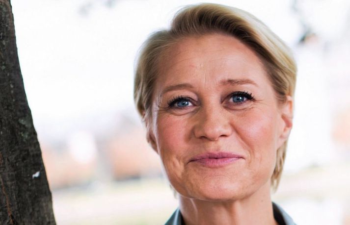 Trine Dyrholm er á Íslandi vegna sýningarinnar á Margrét fyrsta.