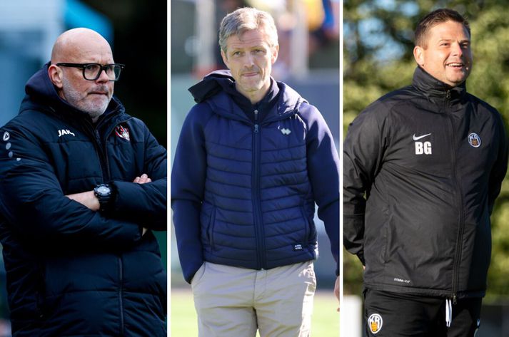 Ólafur Kristjánsson, Arnar Grétarsson og Bjarni Guðjónsson bætast í vaskan hóp Stúkumanna.