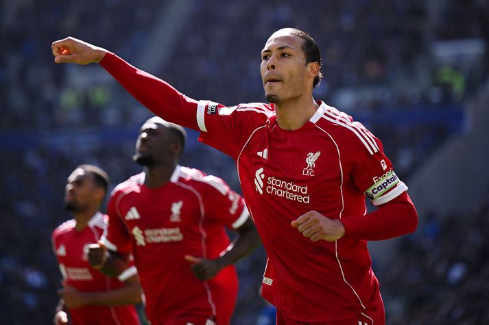 Virgil Van Dijk var hetja Liverpool 