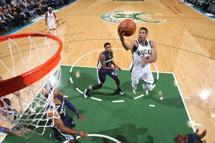 Antetokounmpo er búinn að vera besti leikmaður Milwaukee Bucks í vetur.