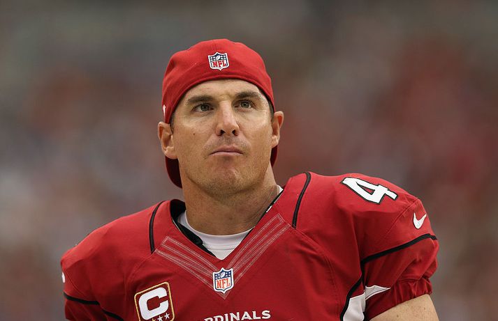 Jay Feely er hann sparkaði fyrir Arizona Cardinals.