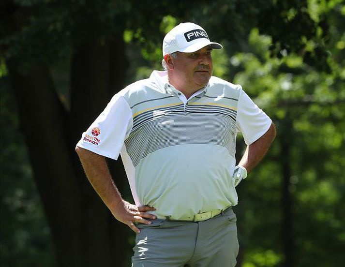 Angel Cabrera situr nú á bak við lás og slá í Brasilíu.