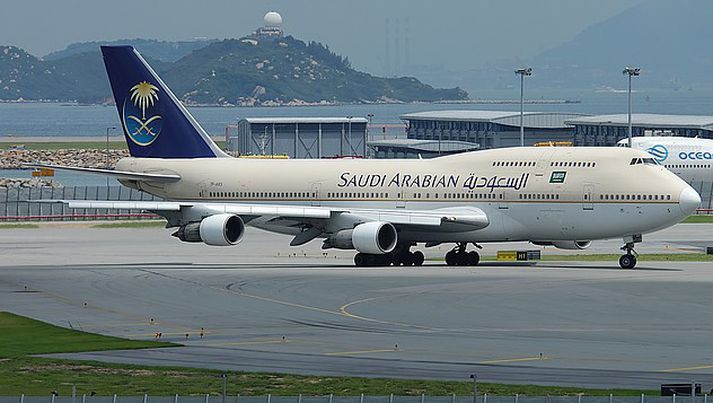 Saudi Arabian Airlines hefur haft flugvél Atlanta á leigu.