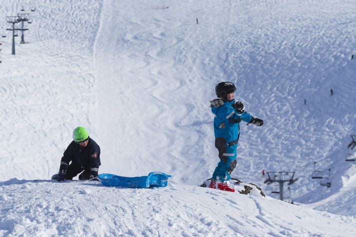 Mögulega munu fleiri Skotar leggja leið sína í Bláfjöll.