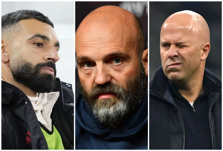 Arnar Gunnlaugsson hrósaði Arne Slot og Liverpool hvernig félagið tók á Salah-málinu.