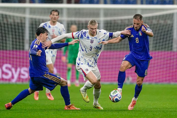 Það eru engin bönd sem halda Erling Haaland þessa dagana. Hvorki ítölsk né önnur.