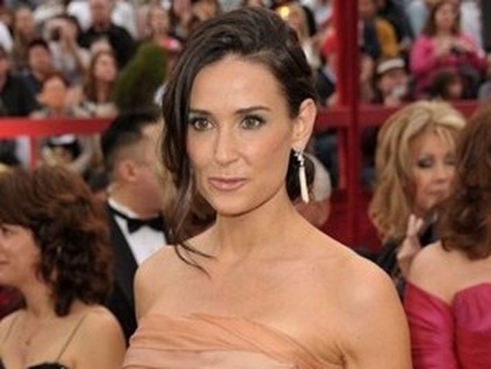 Demi Moore er í fantaformi. Mynd/ AFP.