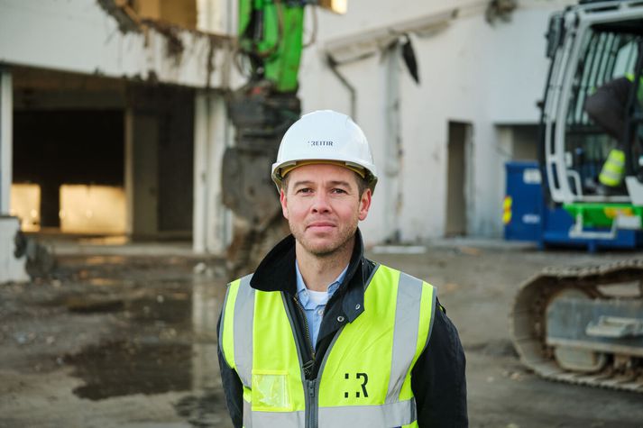 Birgir Þór Birgisson, framkvæmdastjóri þróunarsviðs Reita, segir staðsetninguna spennandi. 