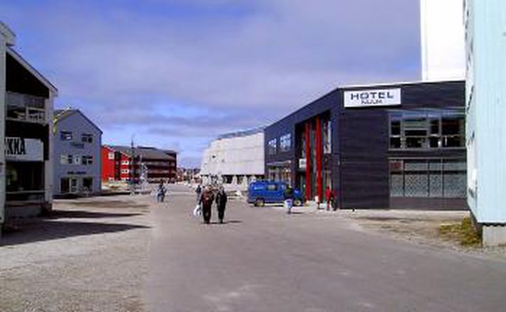 Frá Nuuk á Grænlandi.