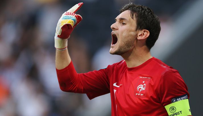 Hugo Lloris var fyrirliði Frakka á EM í sumar.