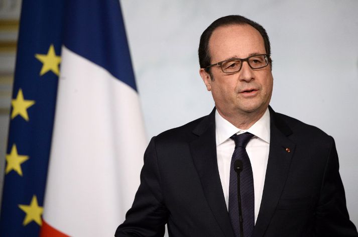 Francois Hollande Frakklandsforseti.