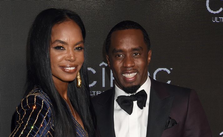 Kim Porter og Sean Diddy Combs.