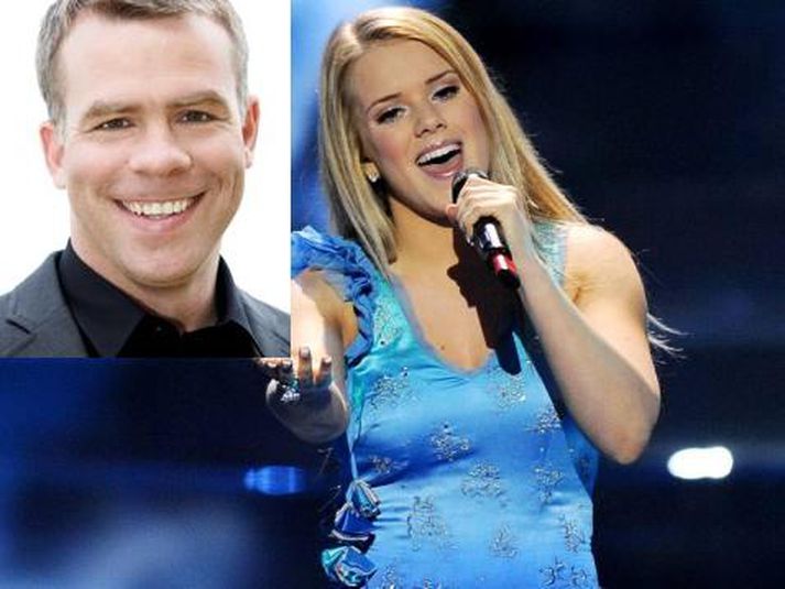 Jóhanna Guðrún Jónsdóttir komst áfram upp úr fyrri undanúrslitariðlinum í Eurovision og tekur því þátt í úrslitakvöldinu sem fer fram á laugardaginn í Moskvu. MYNDIR/FRÉTTABLAÐIÐ.