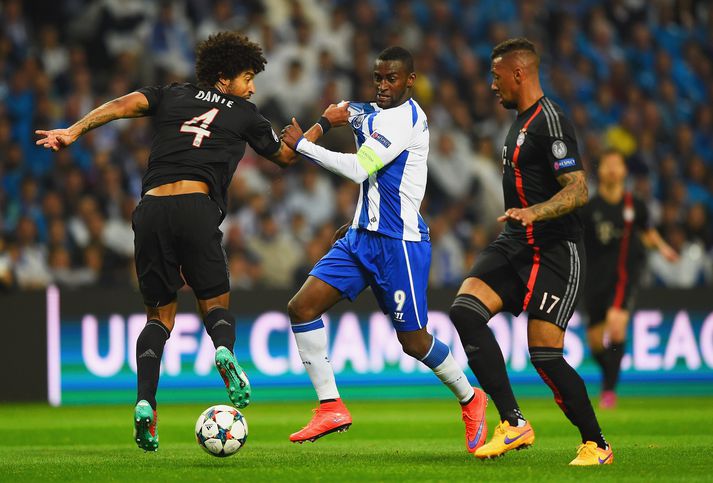Jackson Martinez er hér í leik með Porto gegn FC Bayern í Meistaradeild Evrópu.
