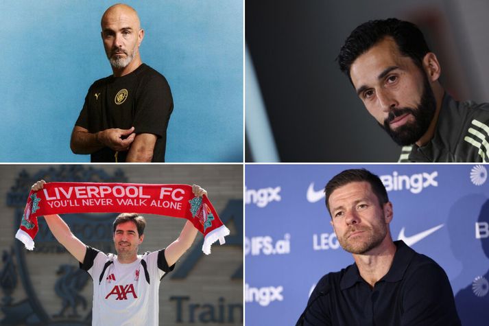Maresca, Arbeloa, Iraola og Alonso eru fjórir af níu nýjum stjórum í ensku úrvalsdeildinni fyrir komandi tímabil.