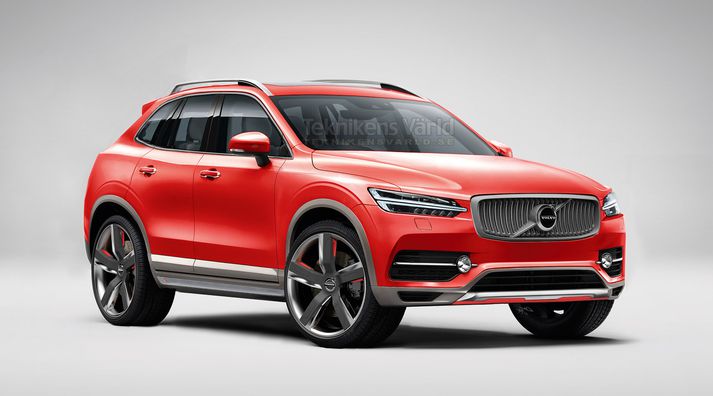 Gæti Volvo XC40 jepplingurinn litið svona út?