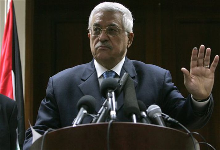 Mahmoud Abbas, forseti Palestínumanna.