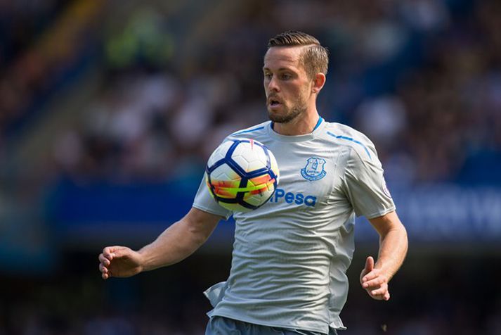 Gylfi hefur farið vel af stað með Everton og er þegar búinn að opna markareikning sinn með félaginu.